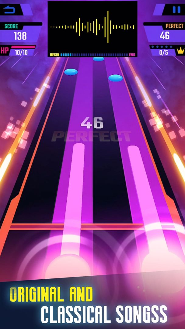 Screenshot of Tap Music 3D