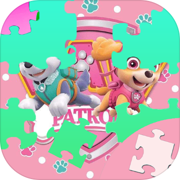 Pups Patrol Jigsaw Game Paw