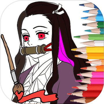 Demon Slayer Coloring game