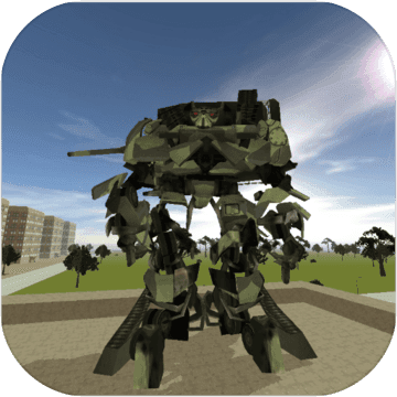 Urban War Robot Tank