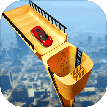 Biggest Mega Ramp Jump - Driving Games