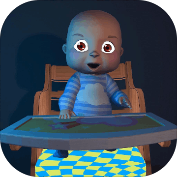 嬰兒在令人毛骨悚然的房子裡