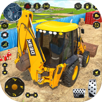 Real JCB Backhoe Loader Game
