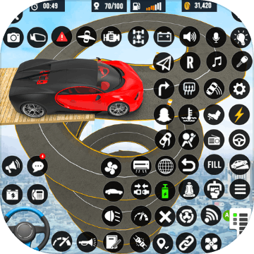 GT Car Stunts: Car Games