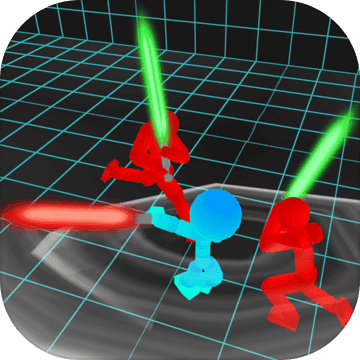Stickman Neon Sword Fighting