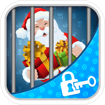 Cheerful Santa Claus Escape
