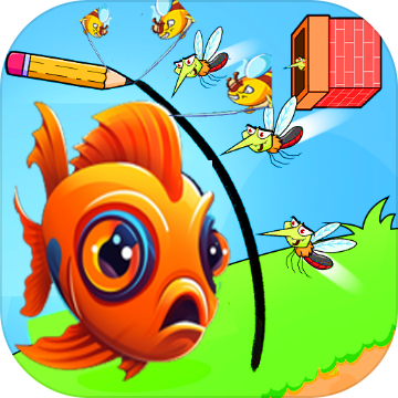 draw to save fish Puzzle dom
