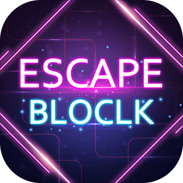 Escape Block-Neon Night Theme's slider puzzle game