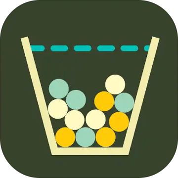 filled glass - 90 levels