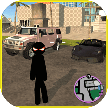 Stick Fight Rope Hero 3 Vice Town: Police Shooter