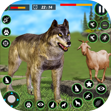 juegos de lobos lobo simulador 3d version móvil androide iOS descargar apk  gratis-TapTap