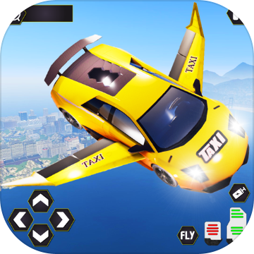 Flying Taxi Simulator Game 3D