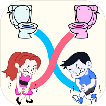 Toilet Rush Race: Draw Puzzle