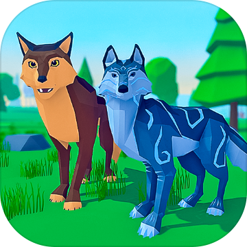 Wolf Simulator Fantasy Jungle