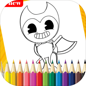 coloring pages bendy