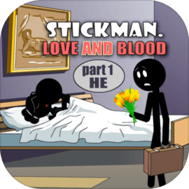 Stickman Love And Blood. He