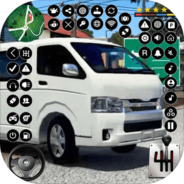 Van Simulator Dubai Car Games