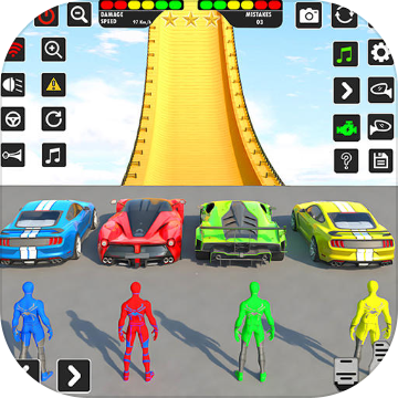 Extreme Formula Stunt Car Game