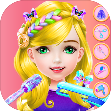 귀여운 인형 헤어 스파 대회