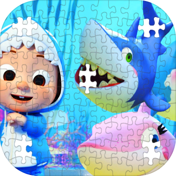 Shark Cocomelon Puzzle Jigsaw