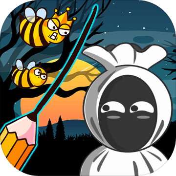 Draw to save dikejar pocong