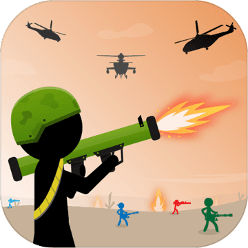 Stickman Army Men : Shooting Fight Of Shadow