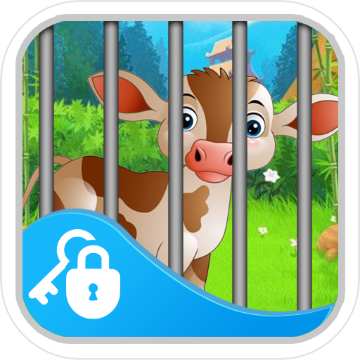 Turbulent Cow Escape