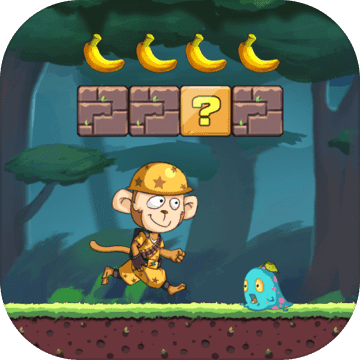 Monkey Run Adventure - Jungle Story - Banana World