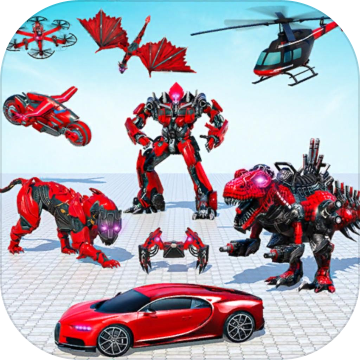 Flying Robot Shooting Games