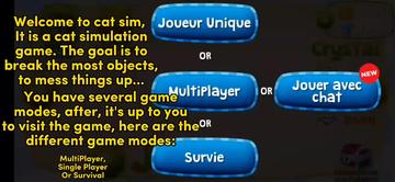 Cat Simulator, Go smash everything lol, great game