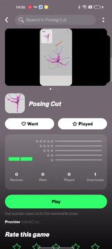 Simply play without logging in, rope cutting to release Dessin doll. | Posing Cut gameplay