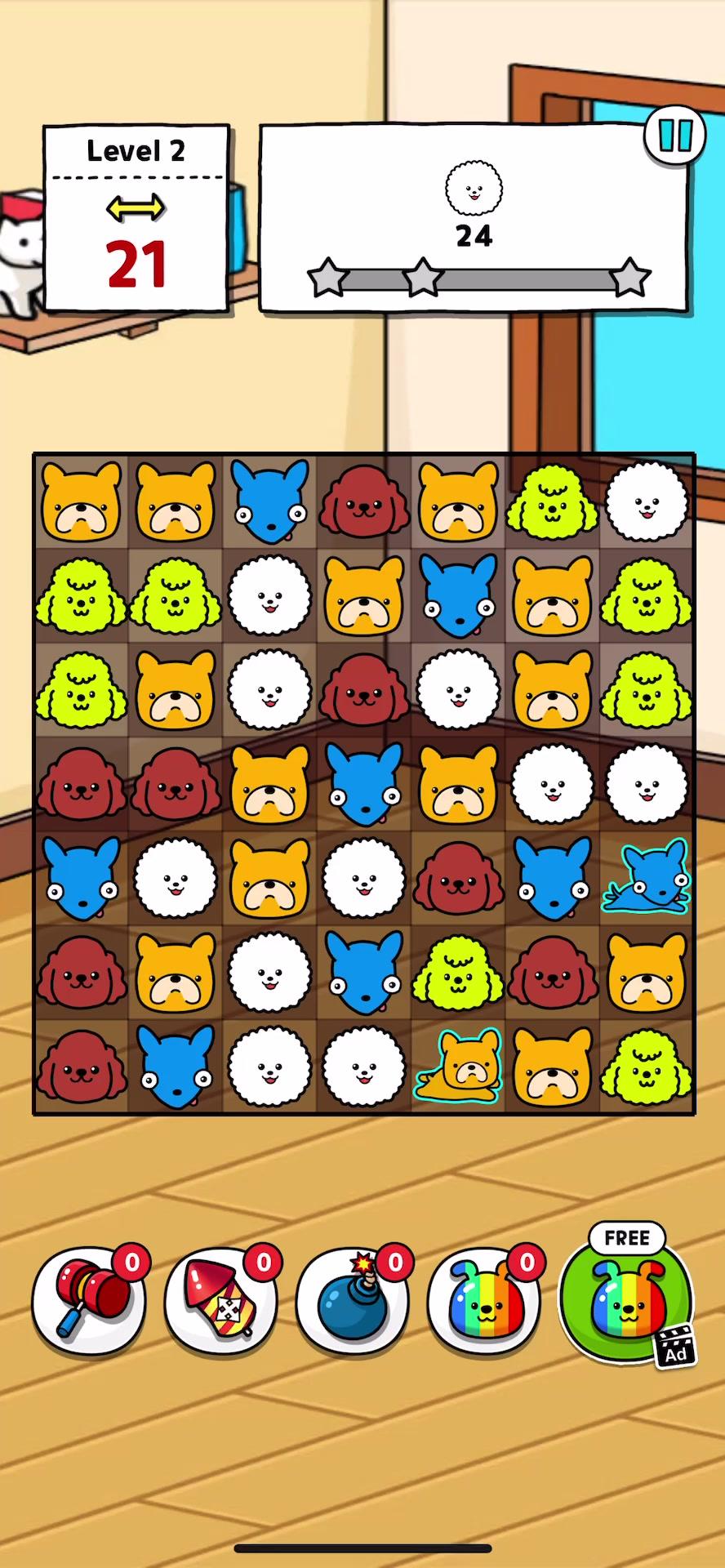 Dog Match Puzzle - Gameplay