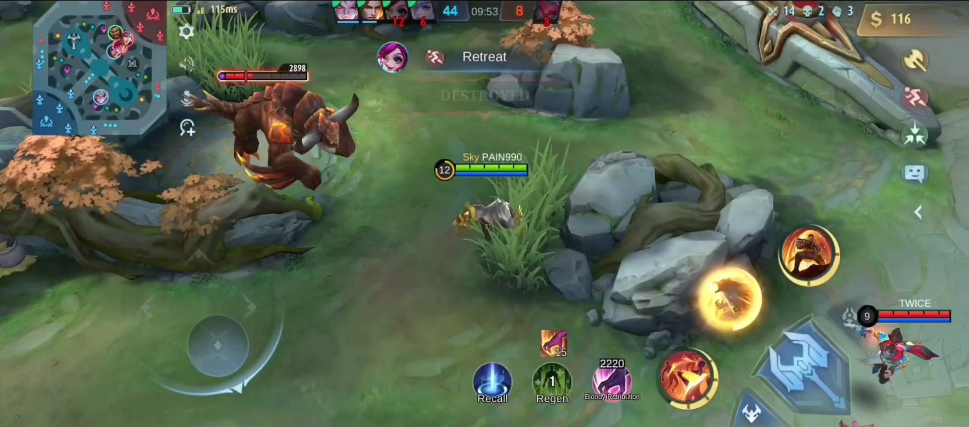 savage King is ready to strike