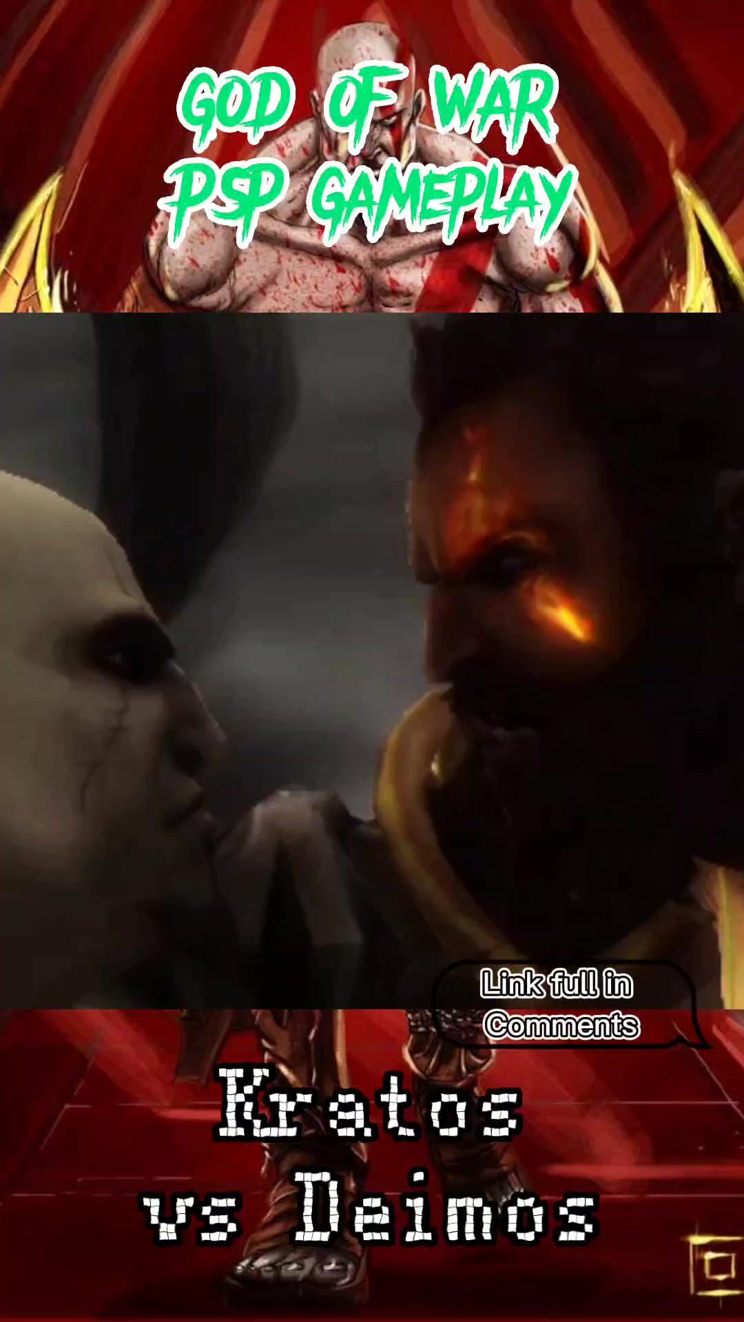 KRATOS VS DEIMOS • GOW: Ghost of Sparta