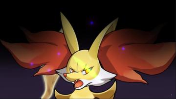 Delphox-Witch Fox dance with Fire🦹♀️🦊