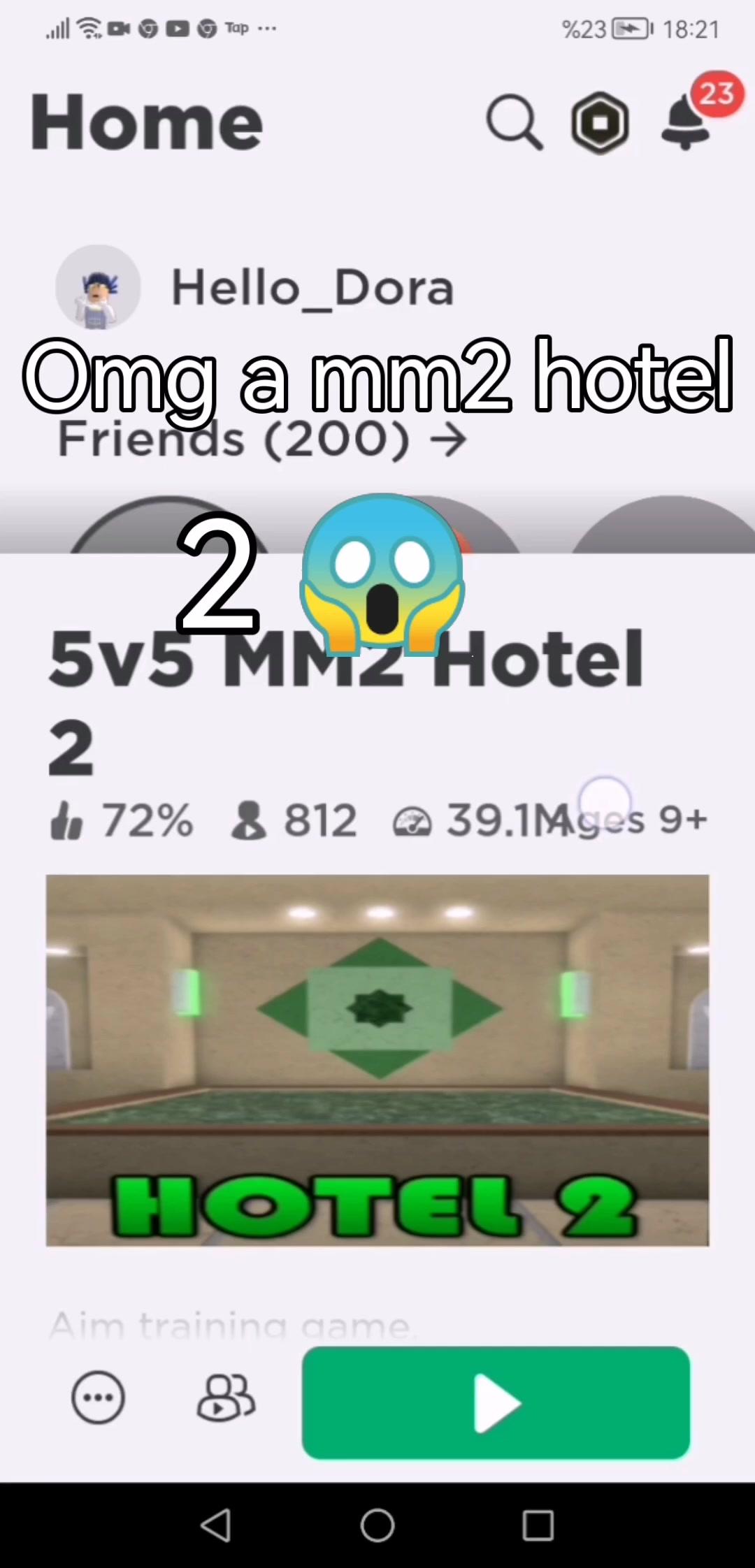 5v5 MM2 Hotel 2 - Roblox