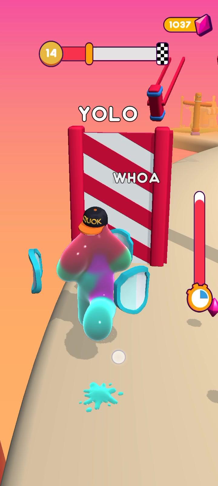 Blob Runner 3d level 21 most funny games  #shorts #viral #gameplay #toilet