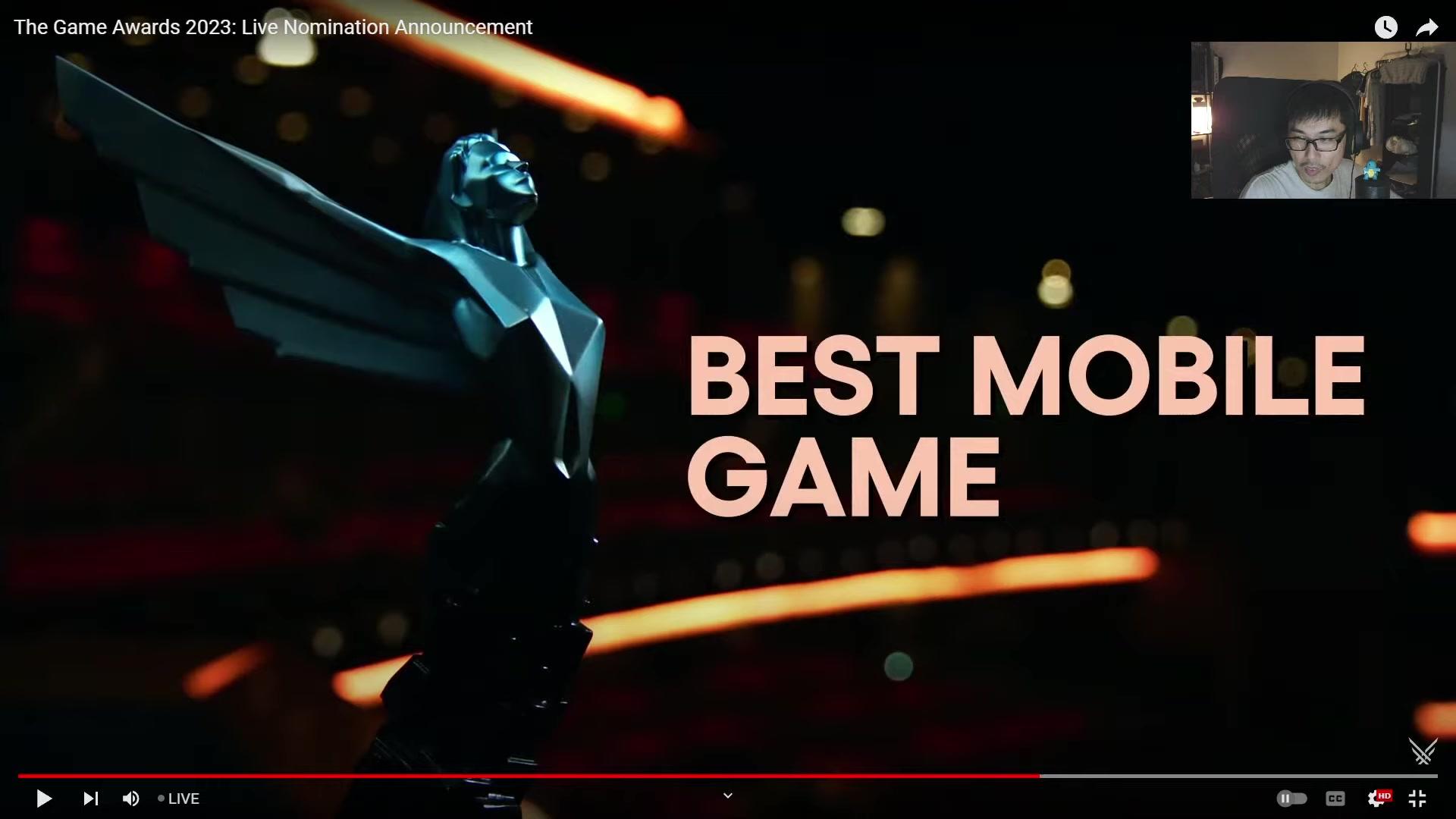 The Game Awards 2023: Live Nomination Announcement 