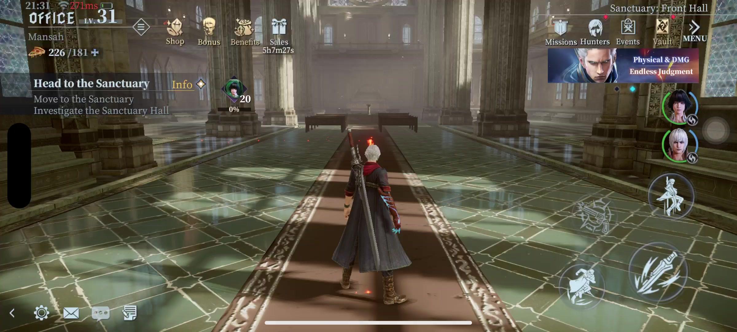 Defeating Boss Nevan only Frosty Grace Lady in Memory Corridor