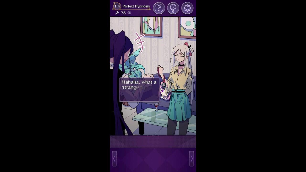 Screenshot of the video of Miss Perfect Miss Ending