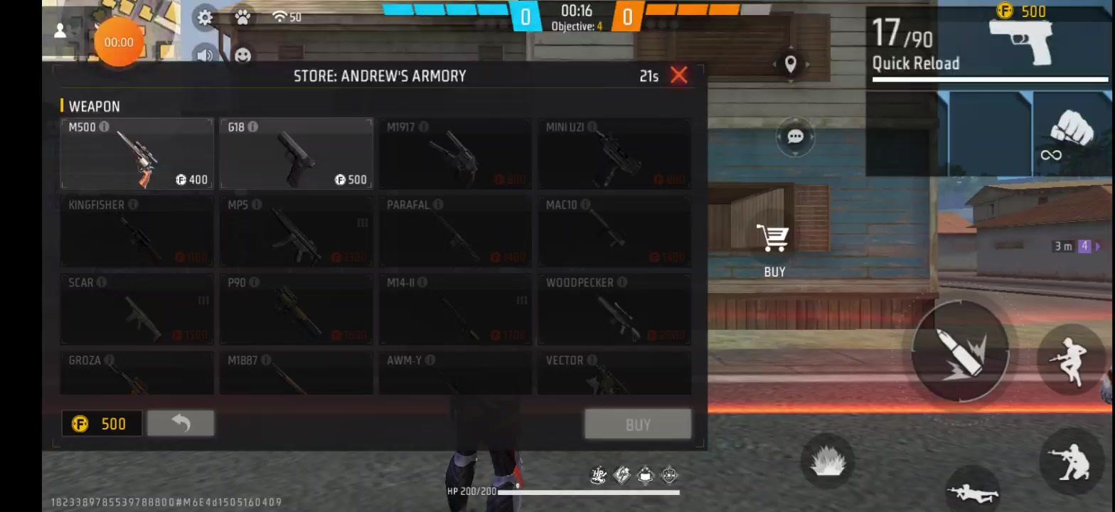 Free fire cs rank gameplay high level enemy #1