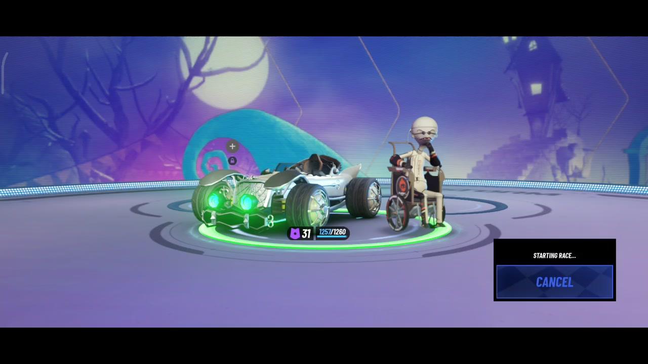 Disney Speedstorm - High Rank race w/ Dr. Finkelstein (Champion Rank, Max Lvl)