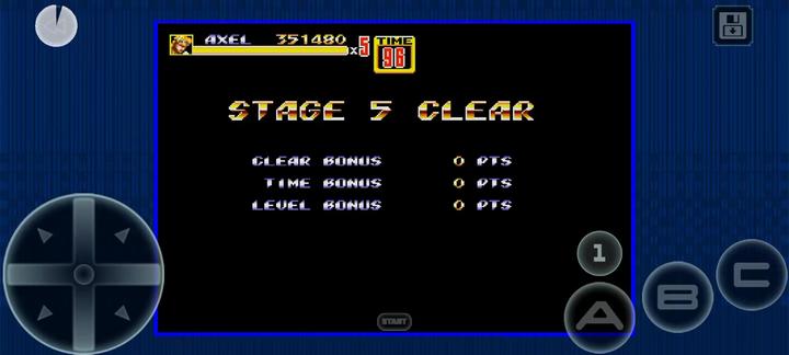 STREETS OF RAGE 2 - STAGE 6 - AXEL