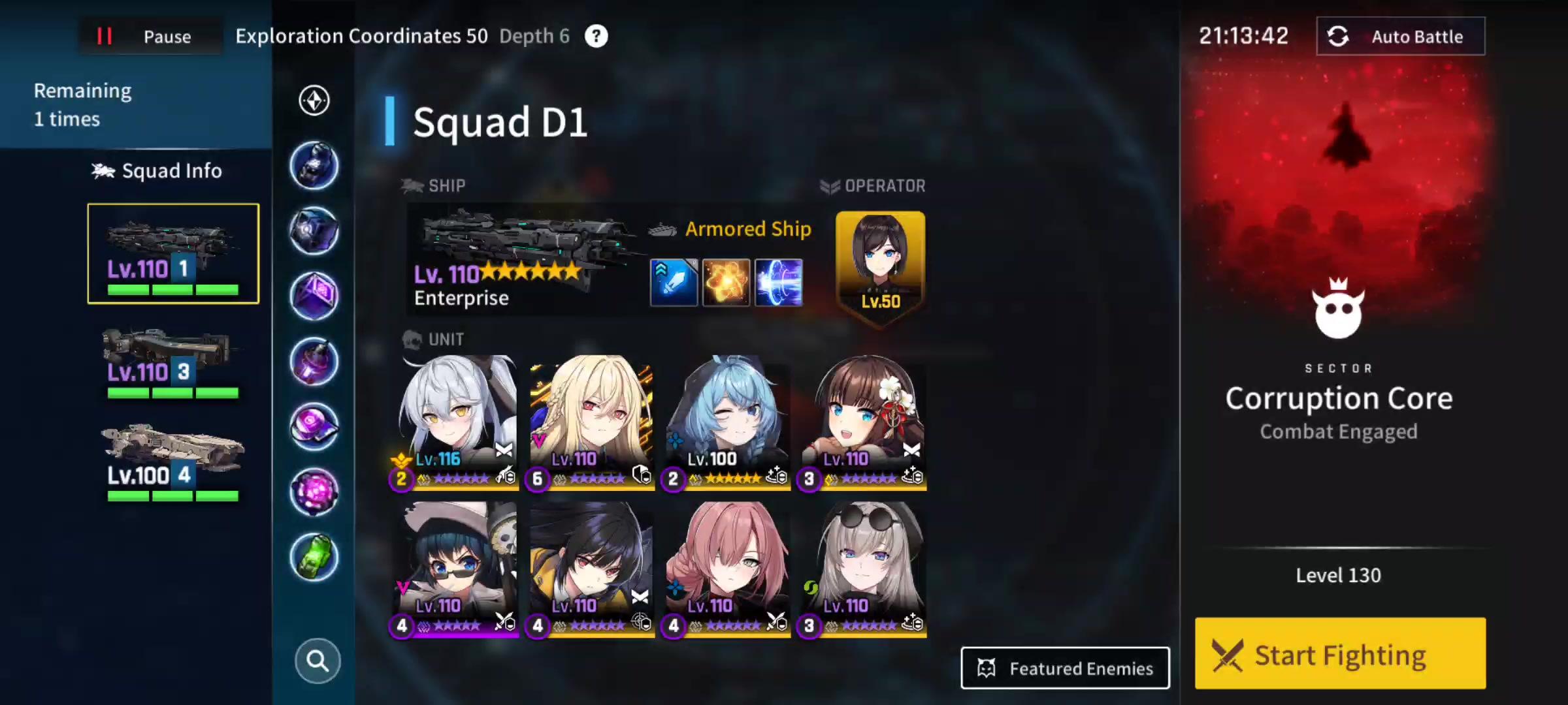CounterSide - Dive 50 Depth 6 Easy Clear