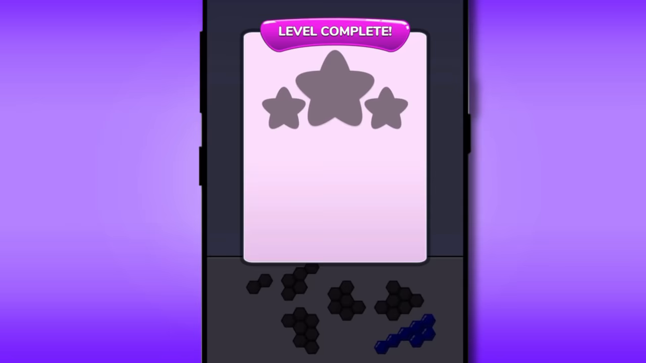 Screenshot of the video of Color Match Puzzle - Fill the Hexa Board