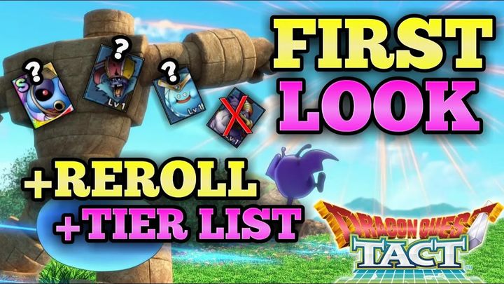 Dragon Quest Tact - First Impressions, Reroll, Tier list