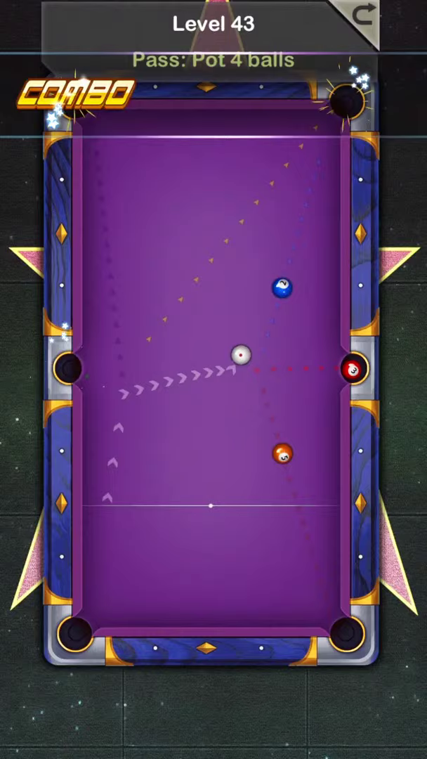 Screenshot dari video Pool Masters - One Shot Clear All