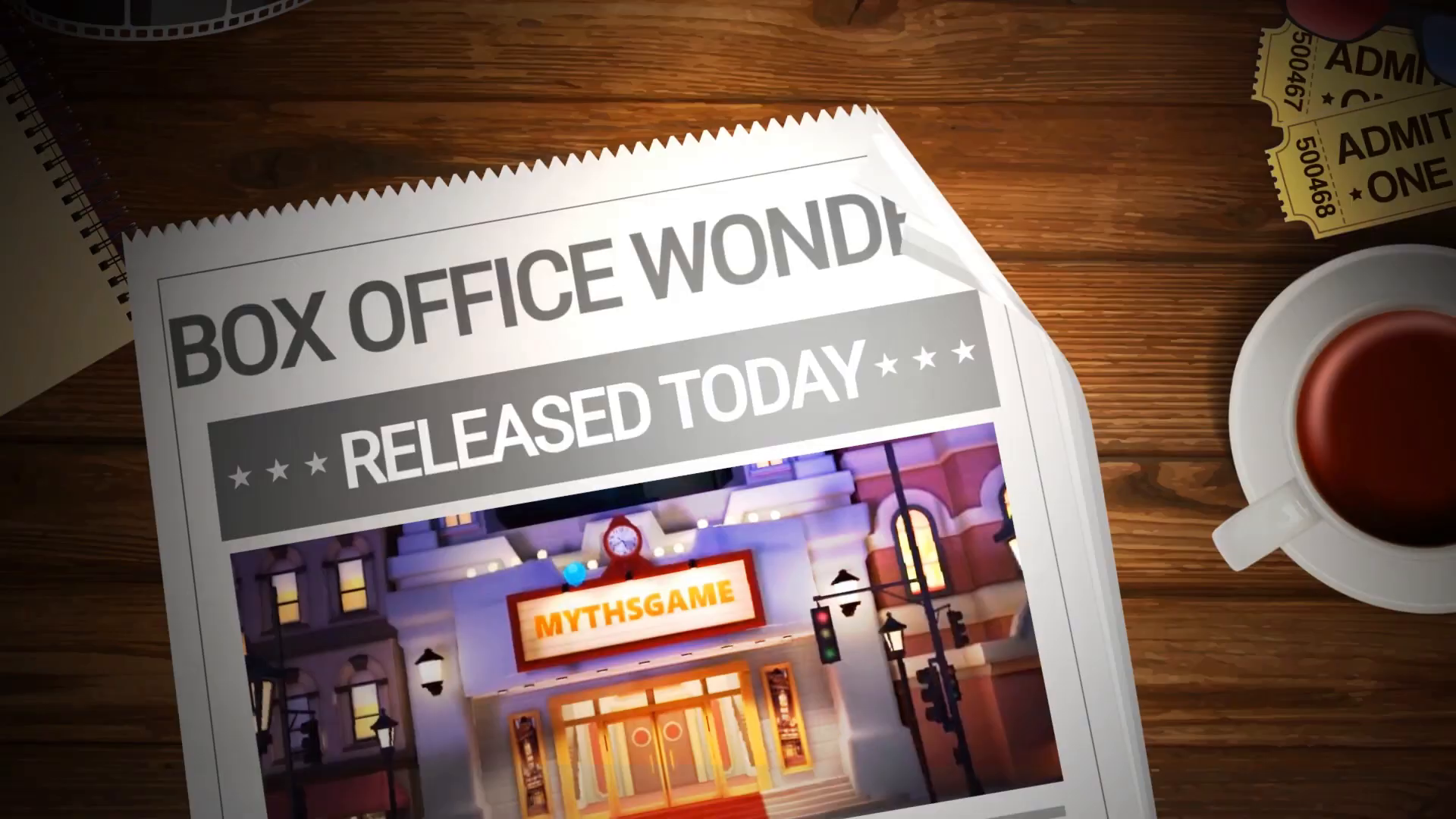 Screenshot of the video of Box Office Wonder