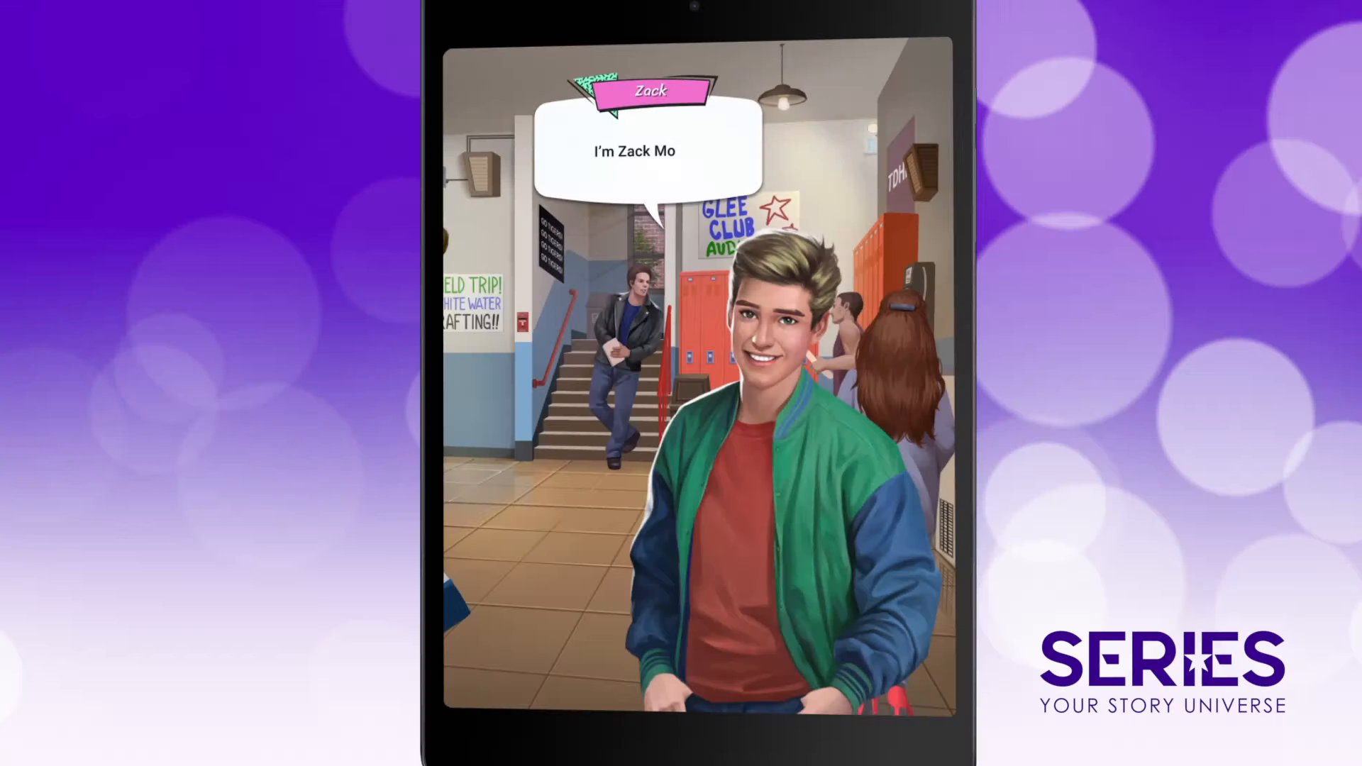 Screenshot of the video of Series: Your Story Universe
