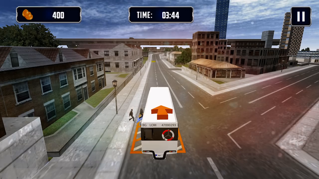 Screenshot dari video River Bus Game: City Coach